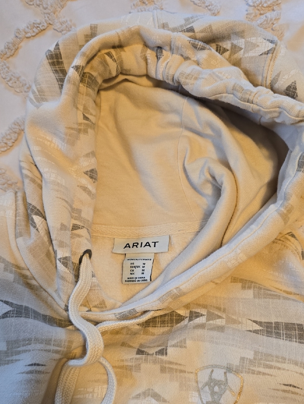 Womens Aztec Ariat Hoodie - Picture 4 of 6